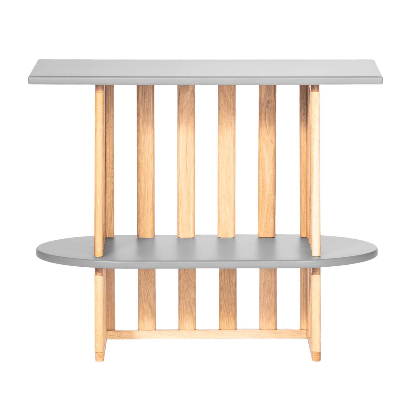 Двухъярусная дизайнерская консоль