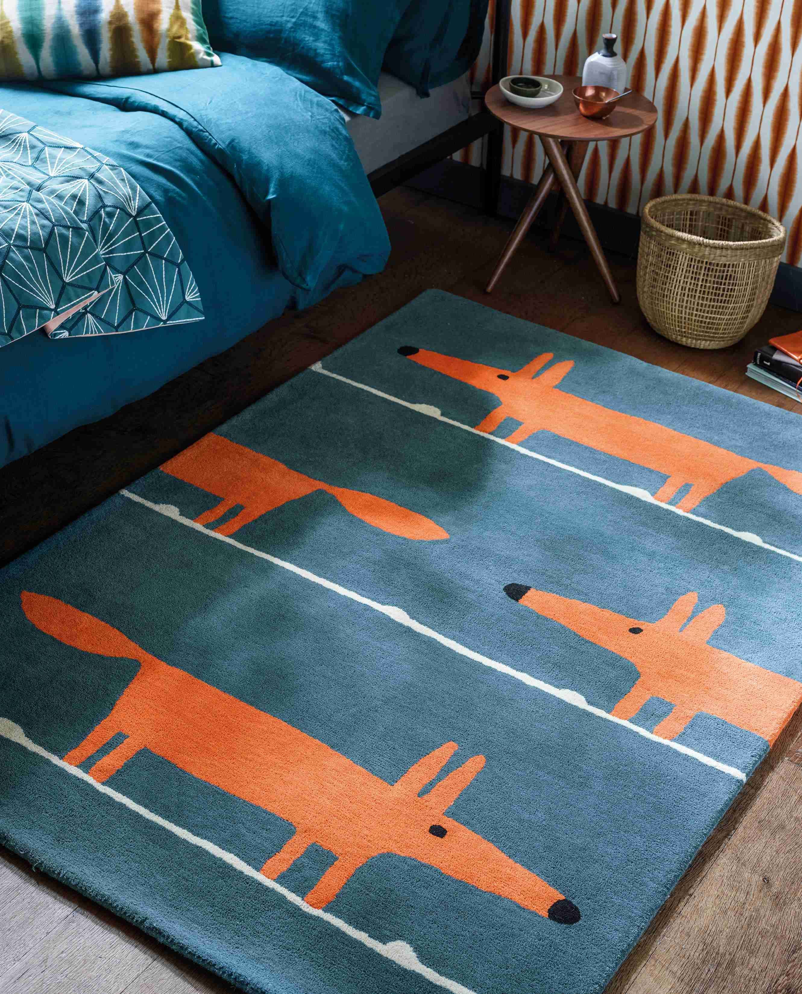 Ковер Mr Fox Denim 25318 | Размер: 90 x 150 см