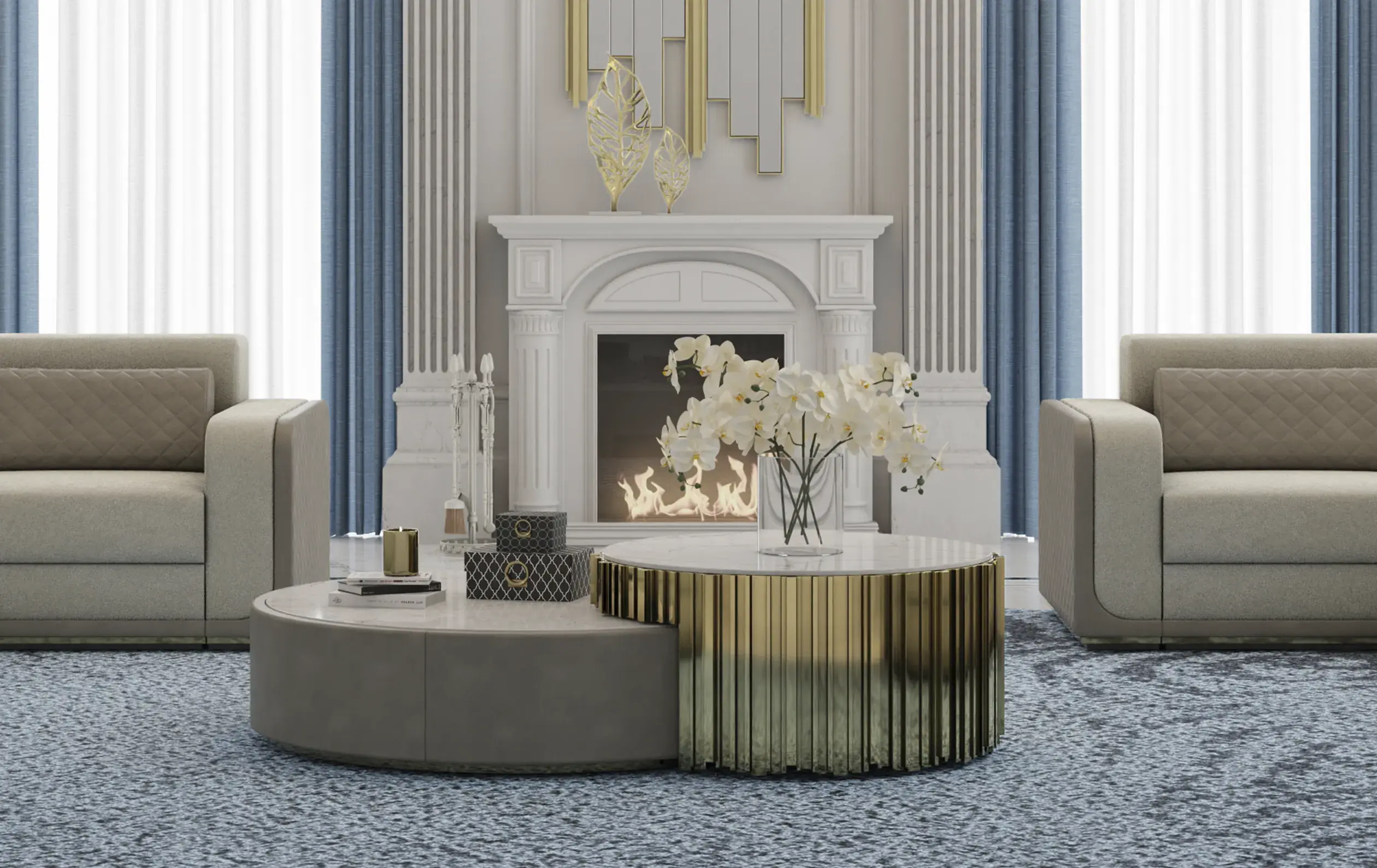 Кофейный стол набор I Imperial - 5