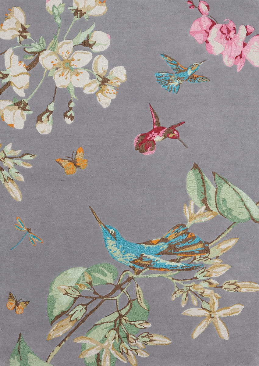 Ковер Hummingbird Grey 37804 | Размер: 120 x 180 см