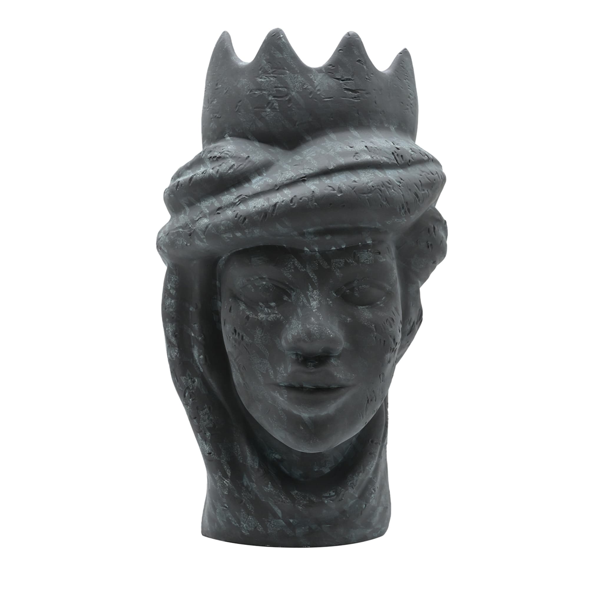 Скульптура серая Moor's Head