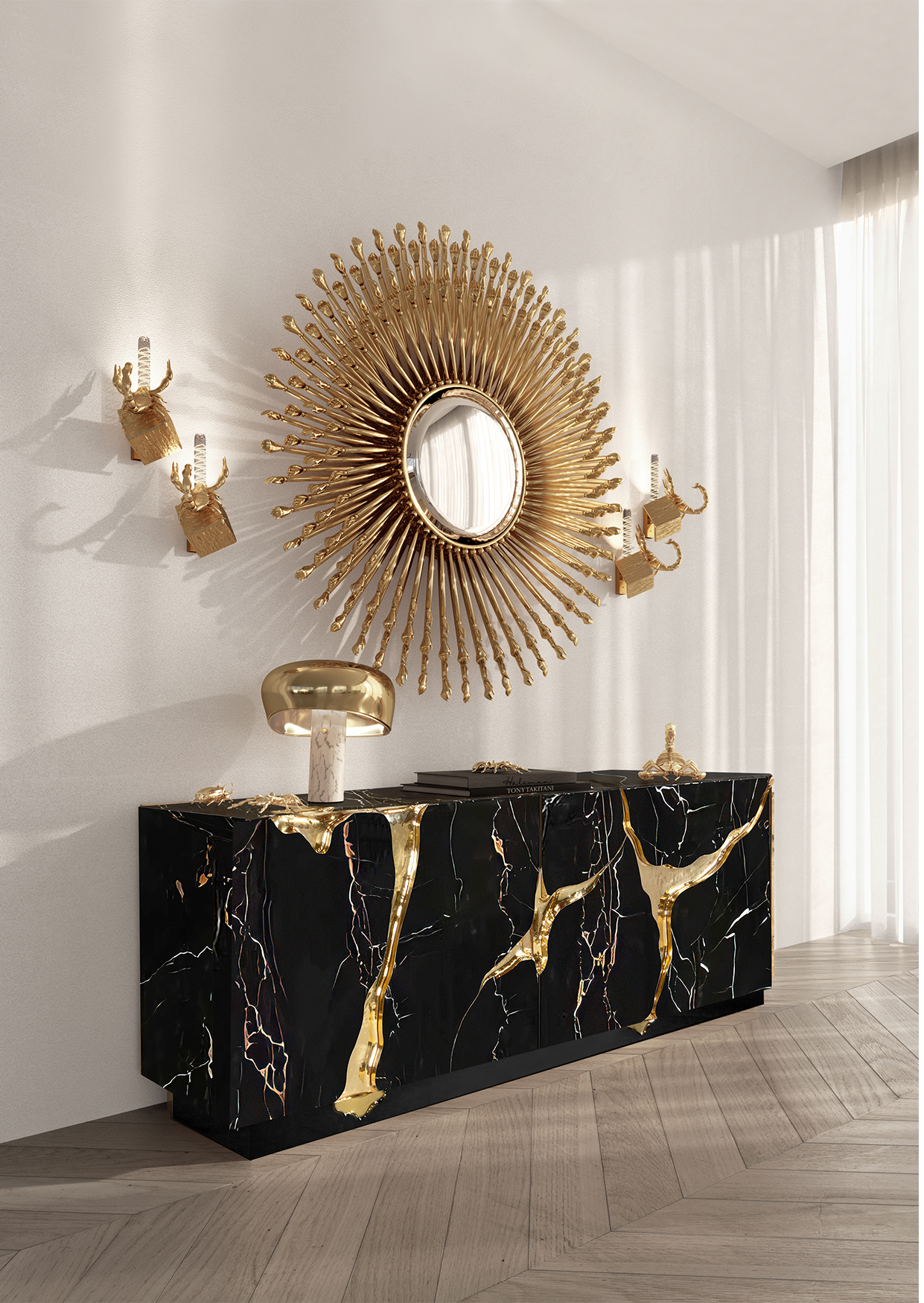 Буфет Black & Gold Opulent