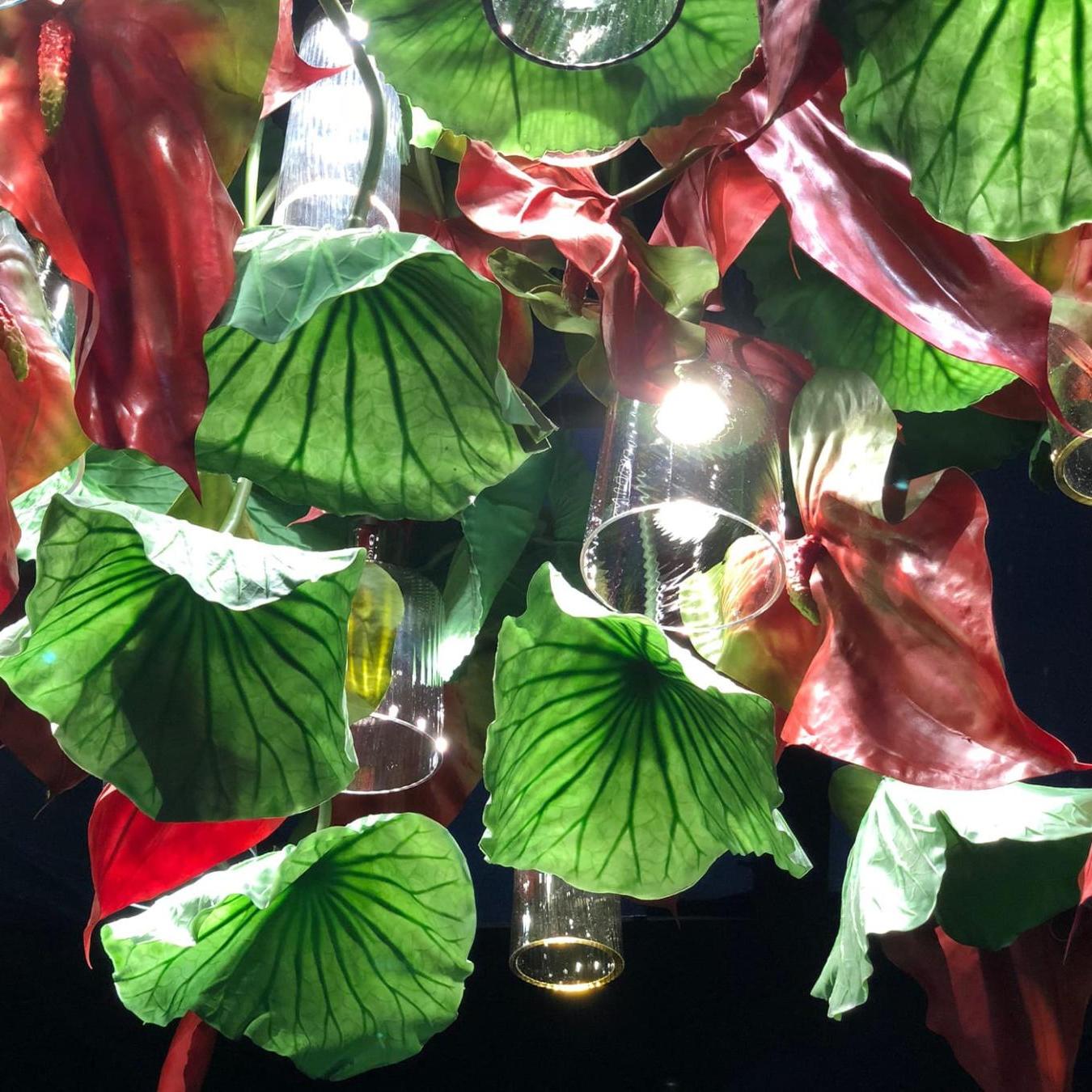 Люстра Red Anthurium