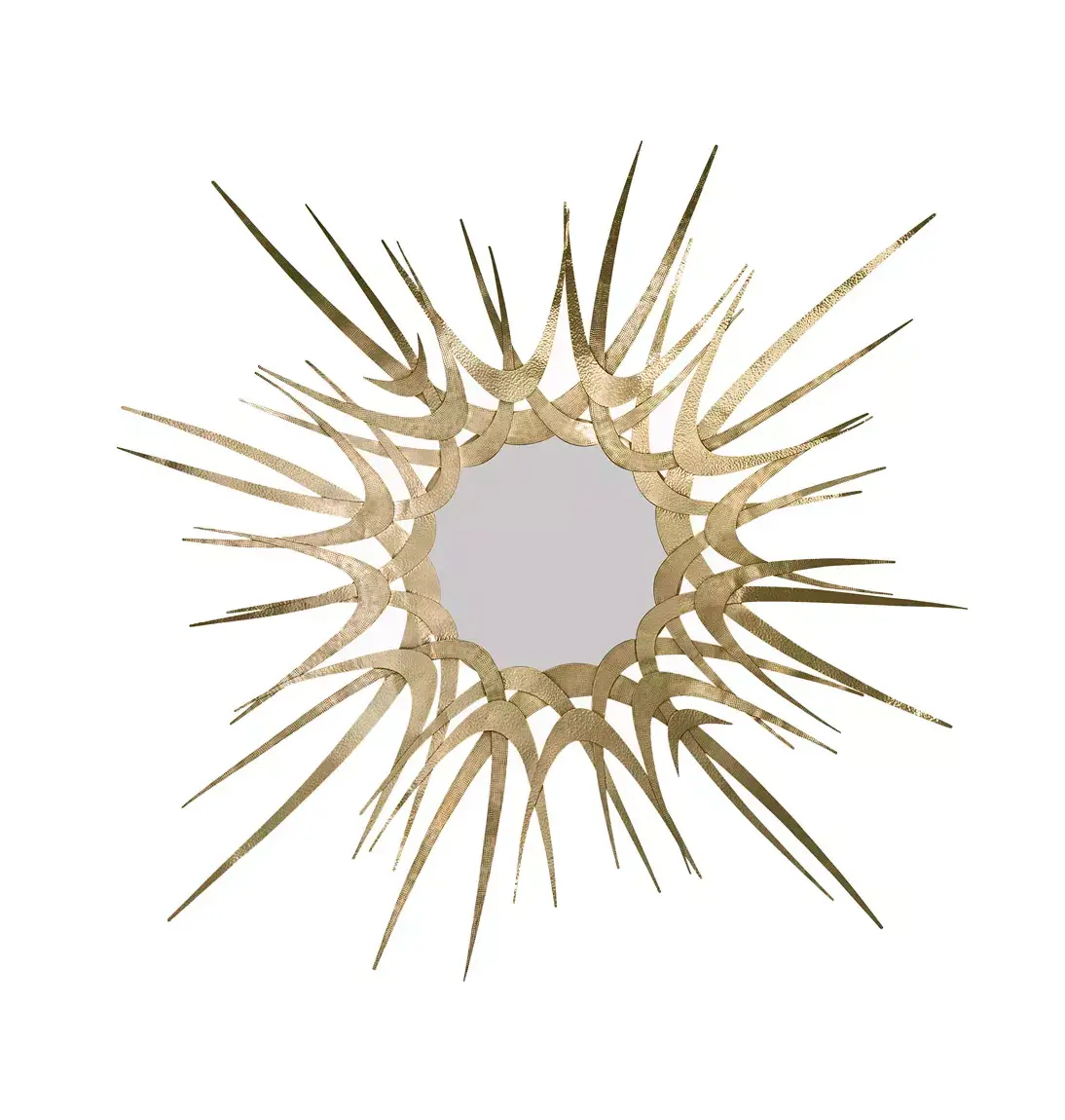 Позолоченное зеркало