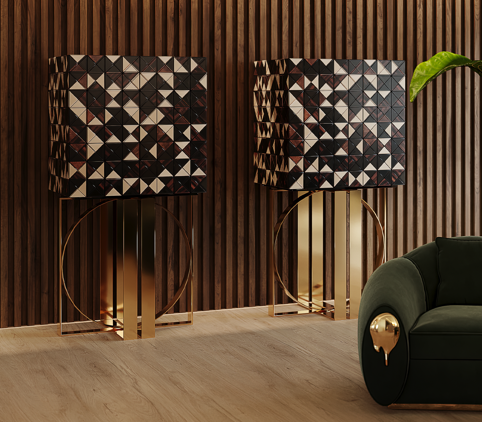 Шкаф Mosaic Walnut