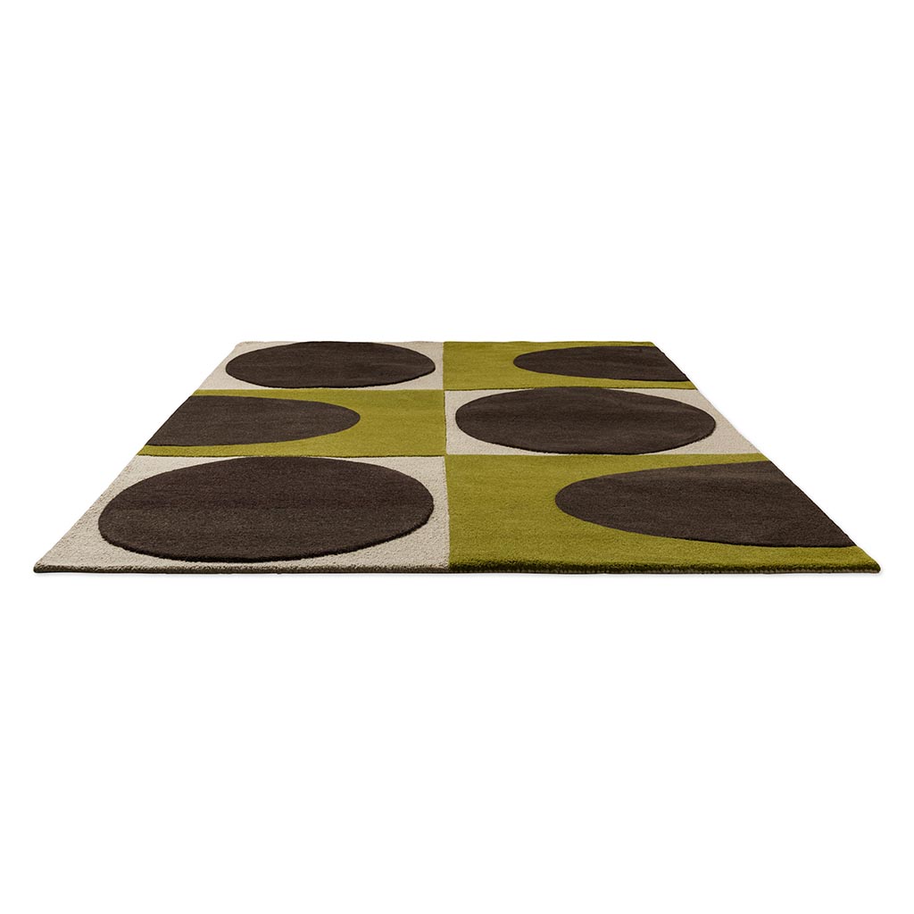 Кілем Spot Square Walnut/Lichen
