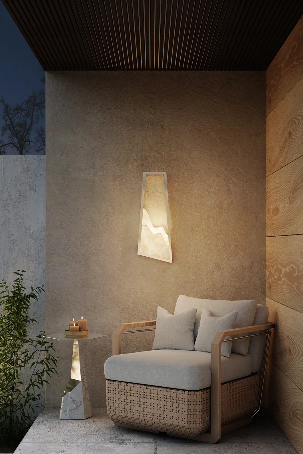 Настенное уличное бра Grand Aura Outdoor - 1