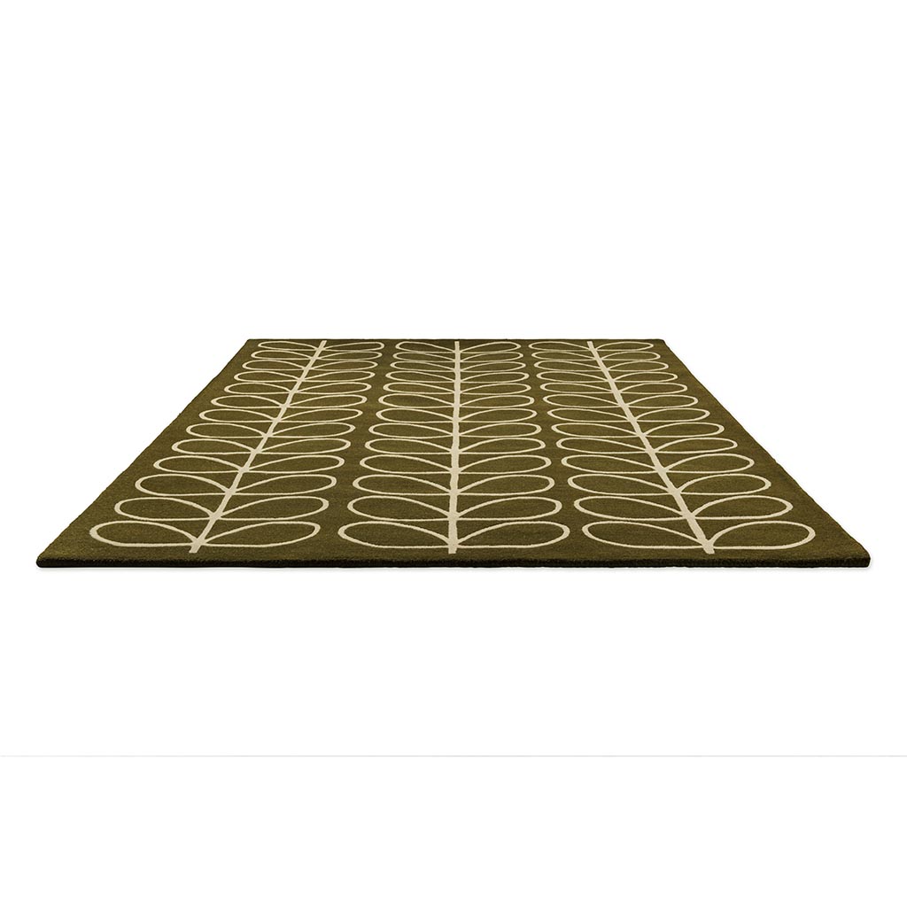 Кілем Linear Stem Olive | Өлшемі: 200 × 280 см