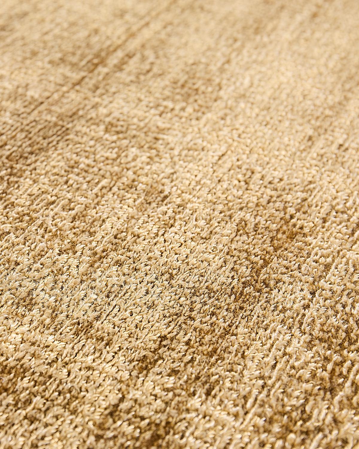 Ковер из бананового шелка цвета Gold | Размер: 200 x 300 см