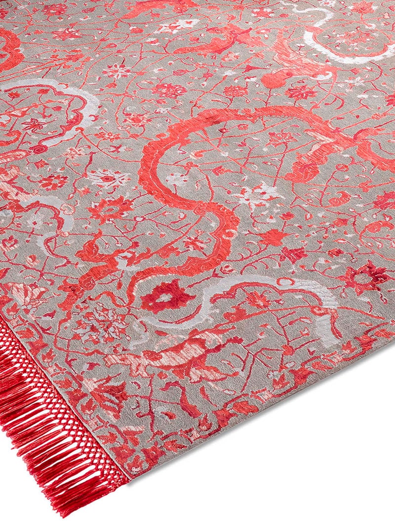 Роскошный ковер Tabriz фиолетового цвета | Размер: 250 x 300 см