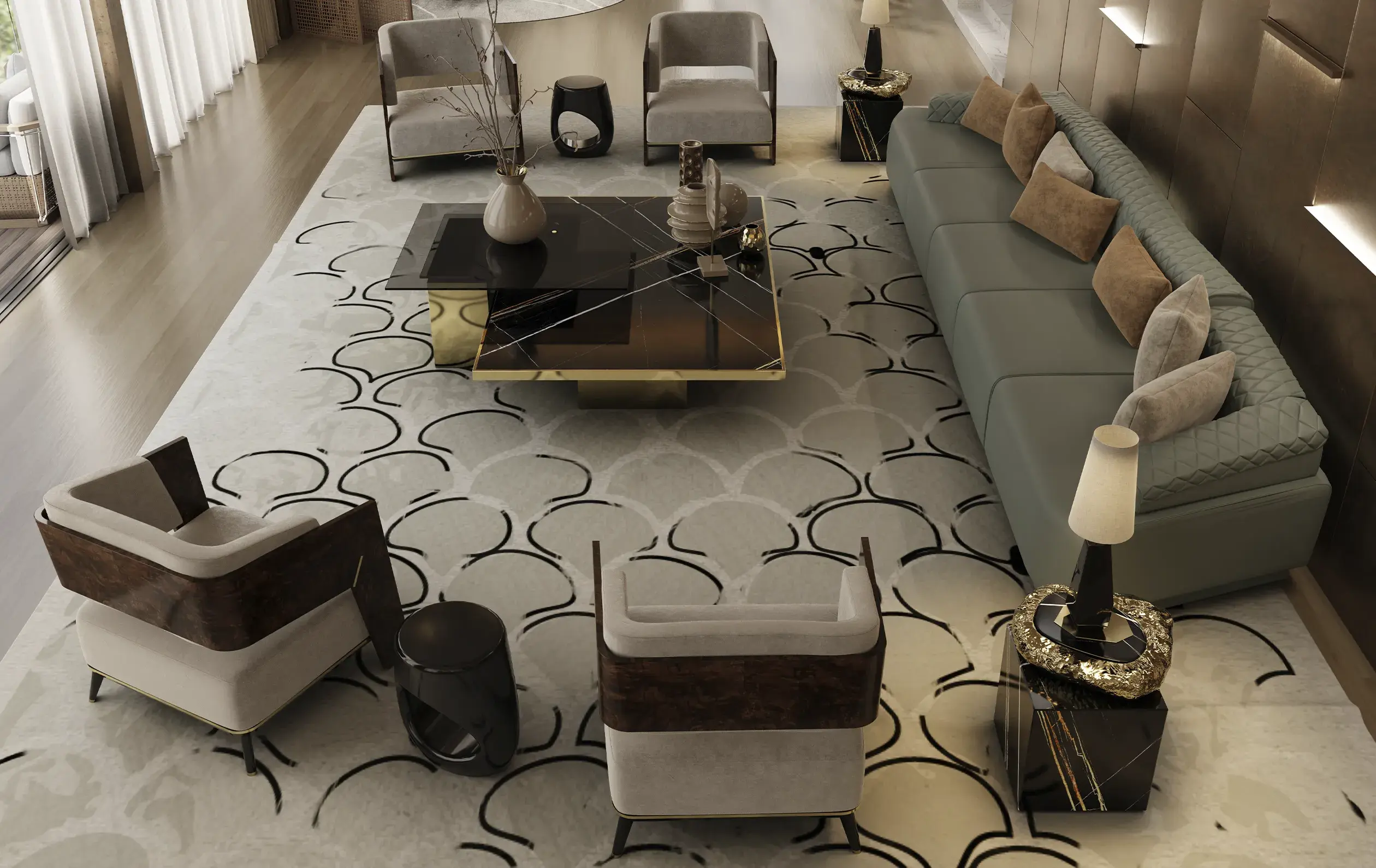 Кофейный стол Thunder - 3