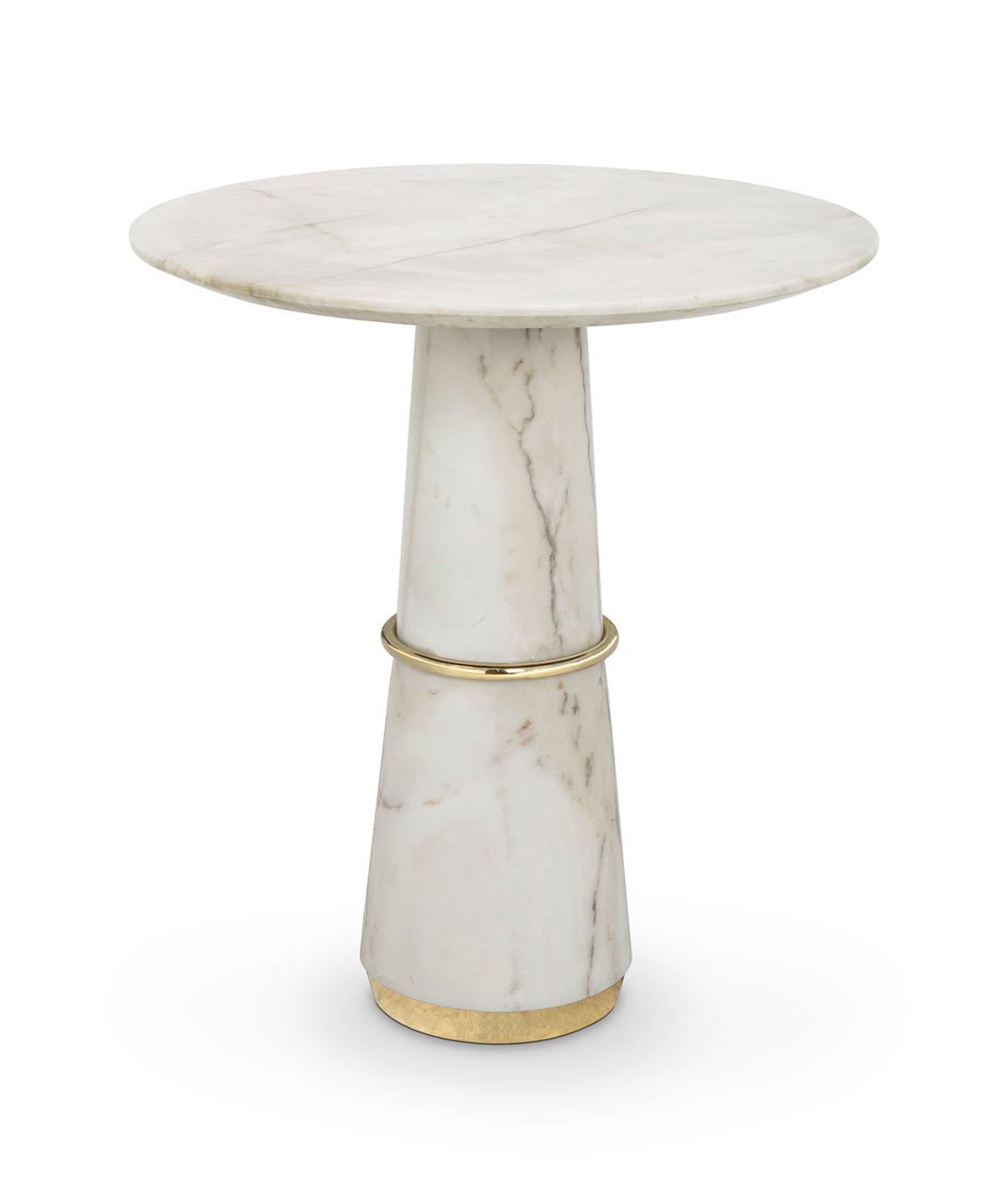 Журнальный столик из мрамора