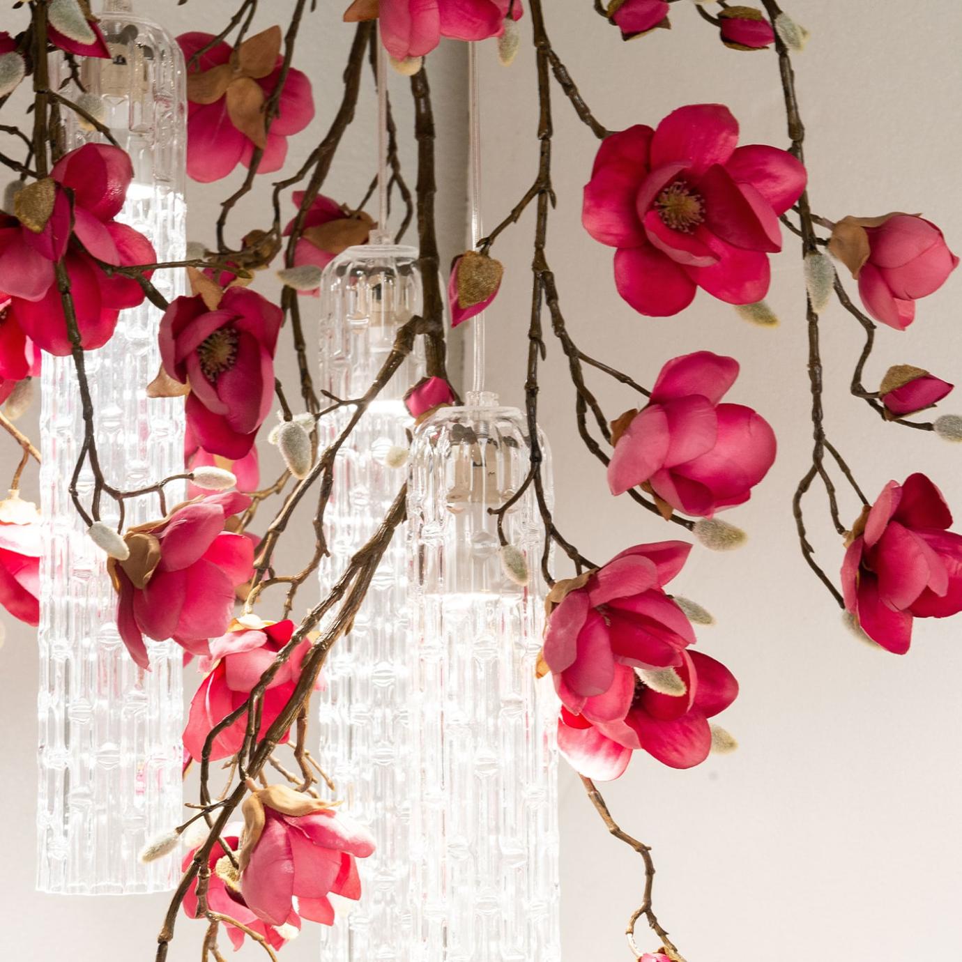 Magnolia кіші дөңгелек люстрасы