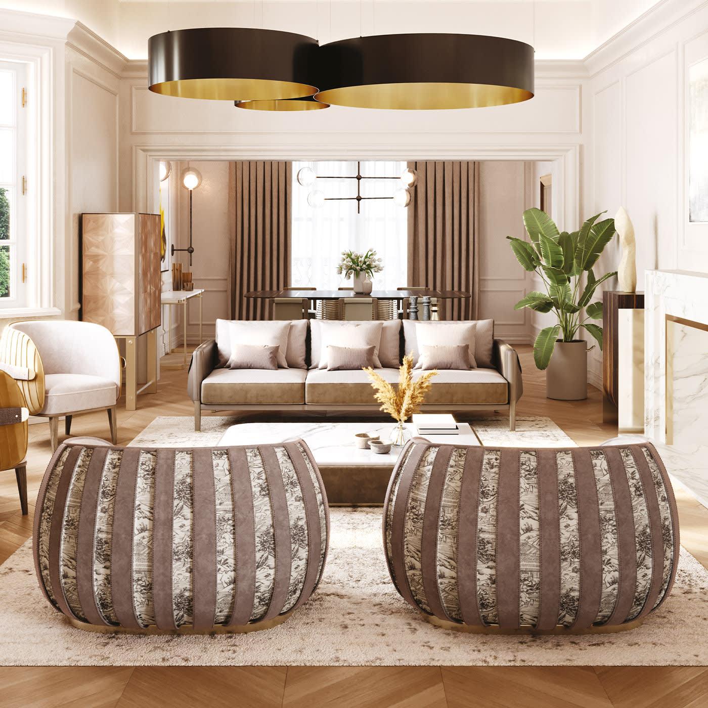 Кресло современное итальянское Loto