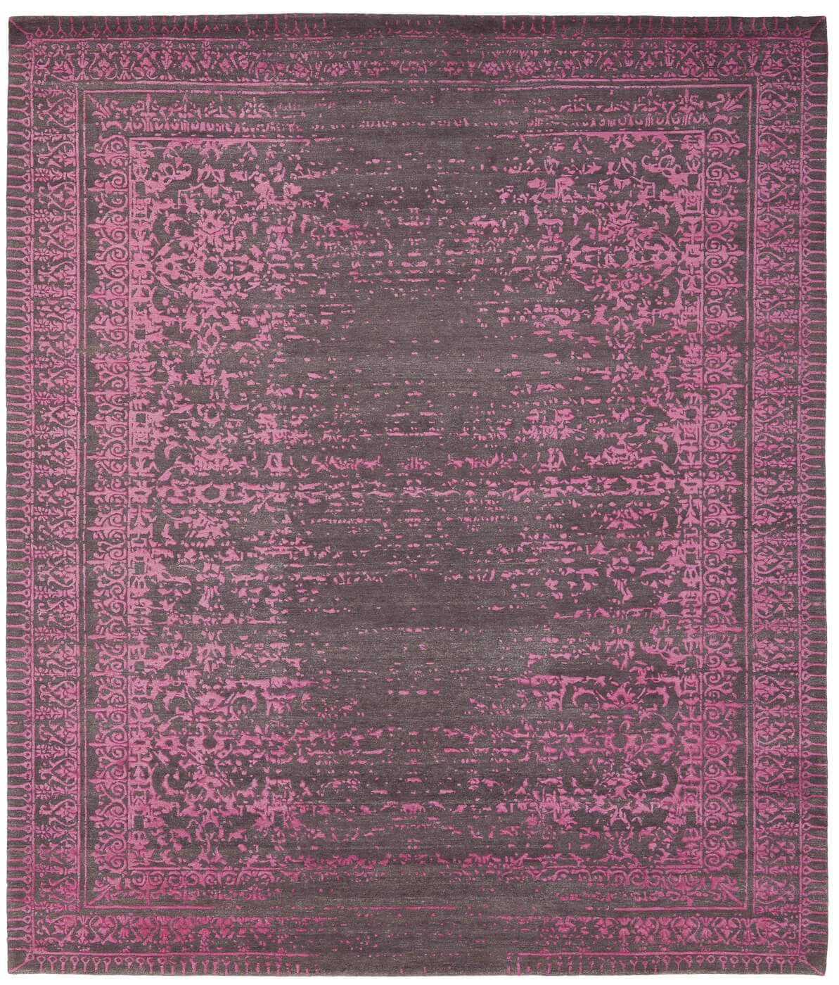 Ковер Ferrara Stomped Reverse Grey Pink | Размер: 280 × 360 см