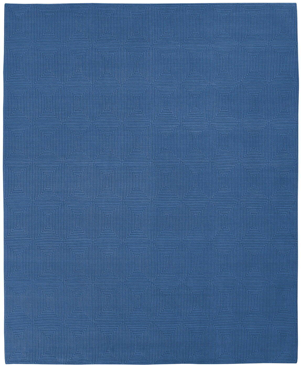 Ковер Deep Square Blue