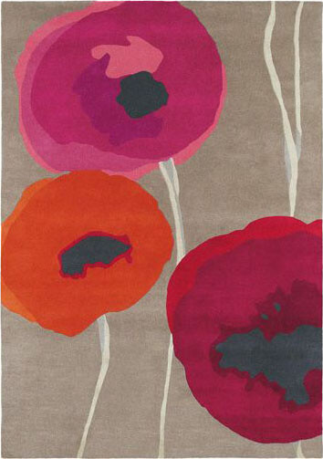 Ковер Poppies Red Sanderson | Размер: 170 x 240 см