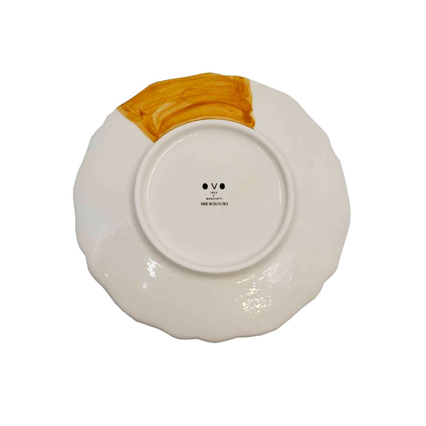 Тарелка керамическая ручной работы