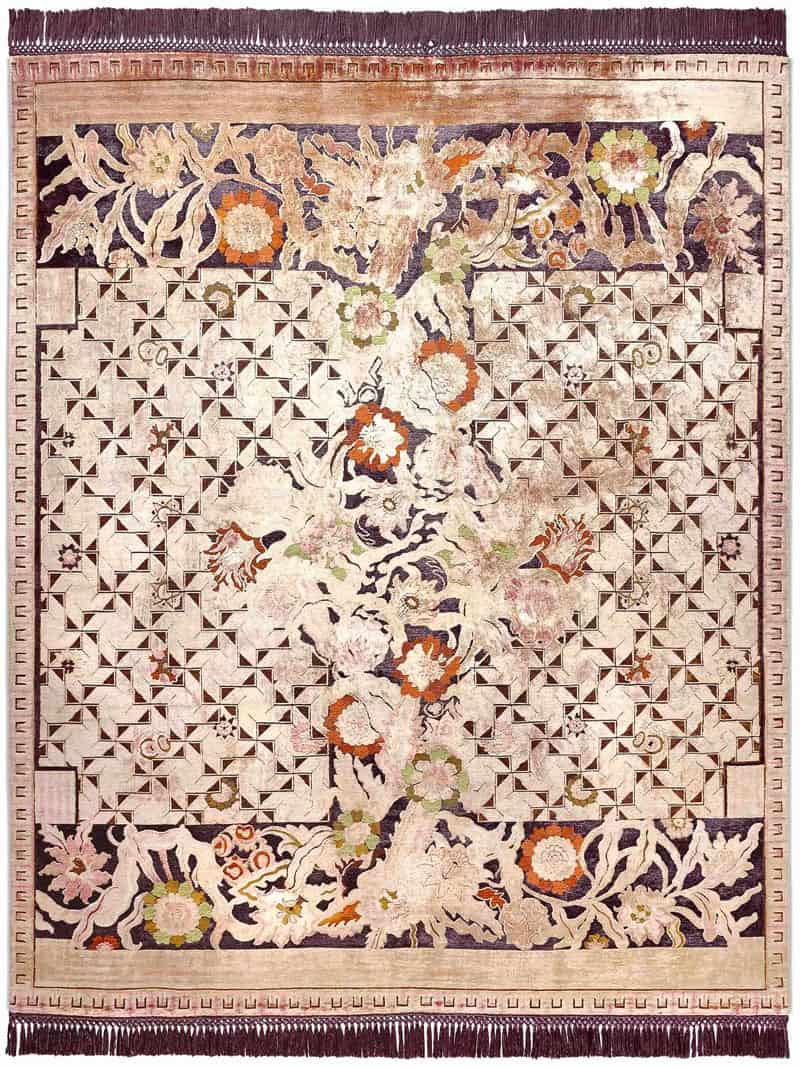 Ковер ручной работы Floral Versus | Размер: 274 x 365 см