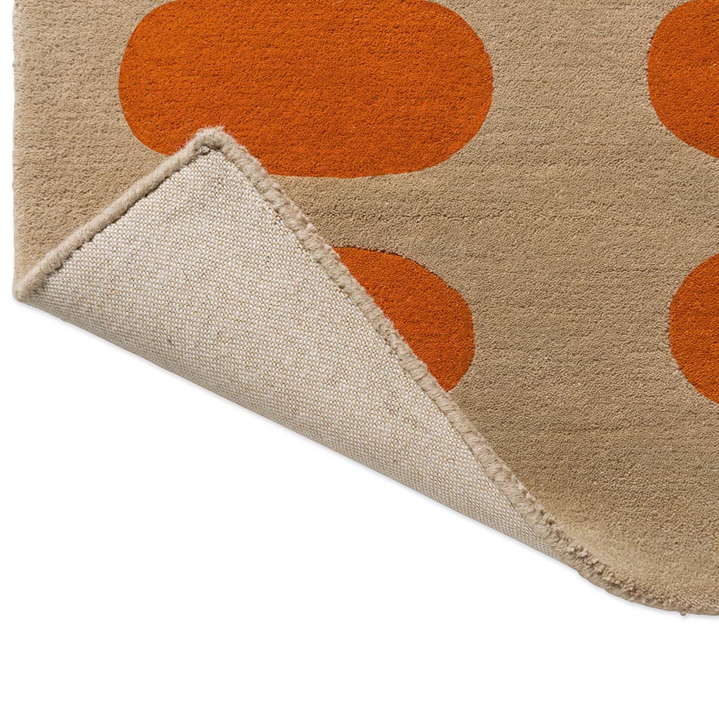 Ковер Optical Oval Orange/Sand | Размер: 250 × 350 см
