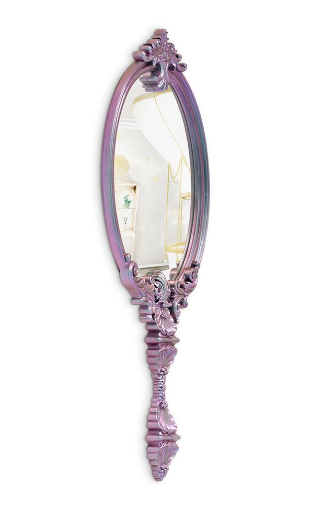 Настенное зеркало для детей Mystic Chameleon Pink