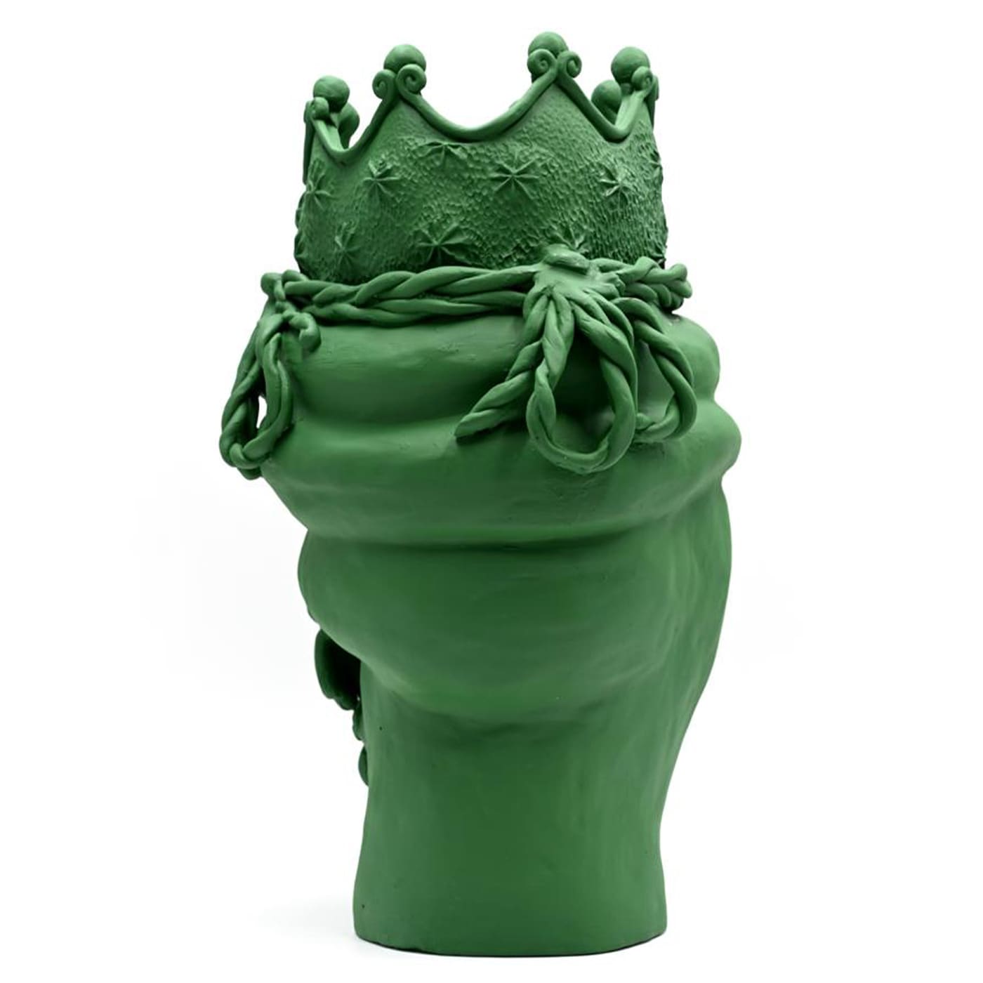 Скульптура зеленая Moor's Head