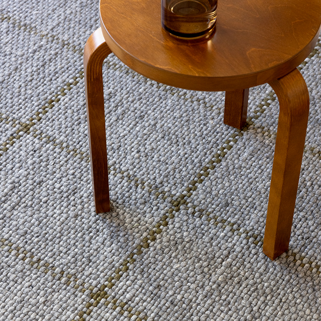 Ковер Craft Matter Check Slate/Oli | Размер: 160 × 230 см