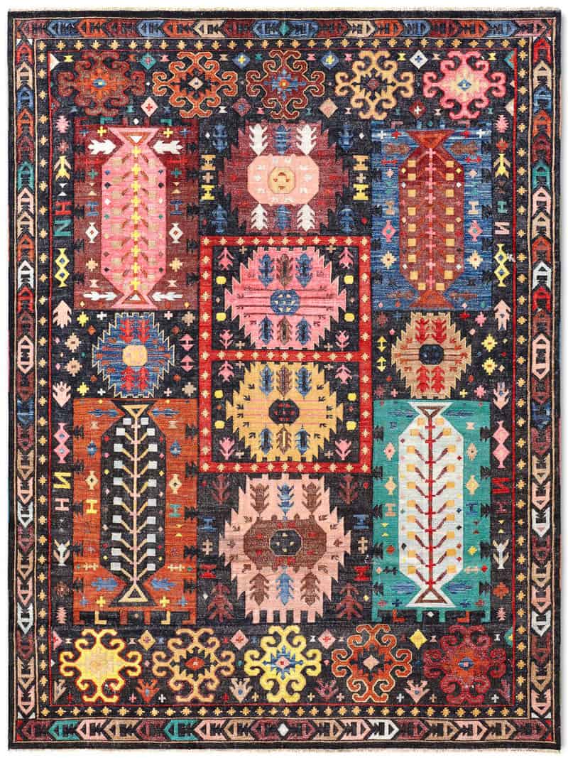 Роскошный ковер ручной работы Flatweave | Размер: 274 x 365 см