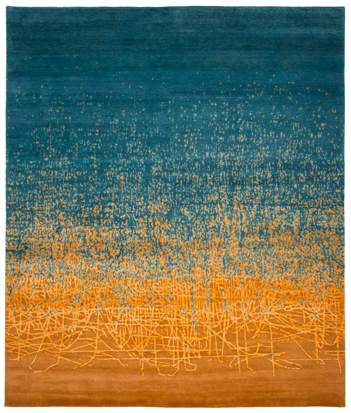 Кілем Ballpoint Art 6 Yellow Blue