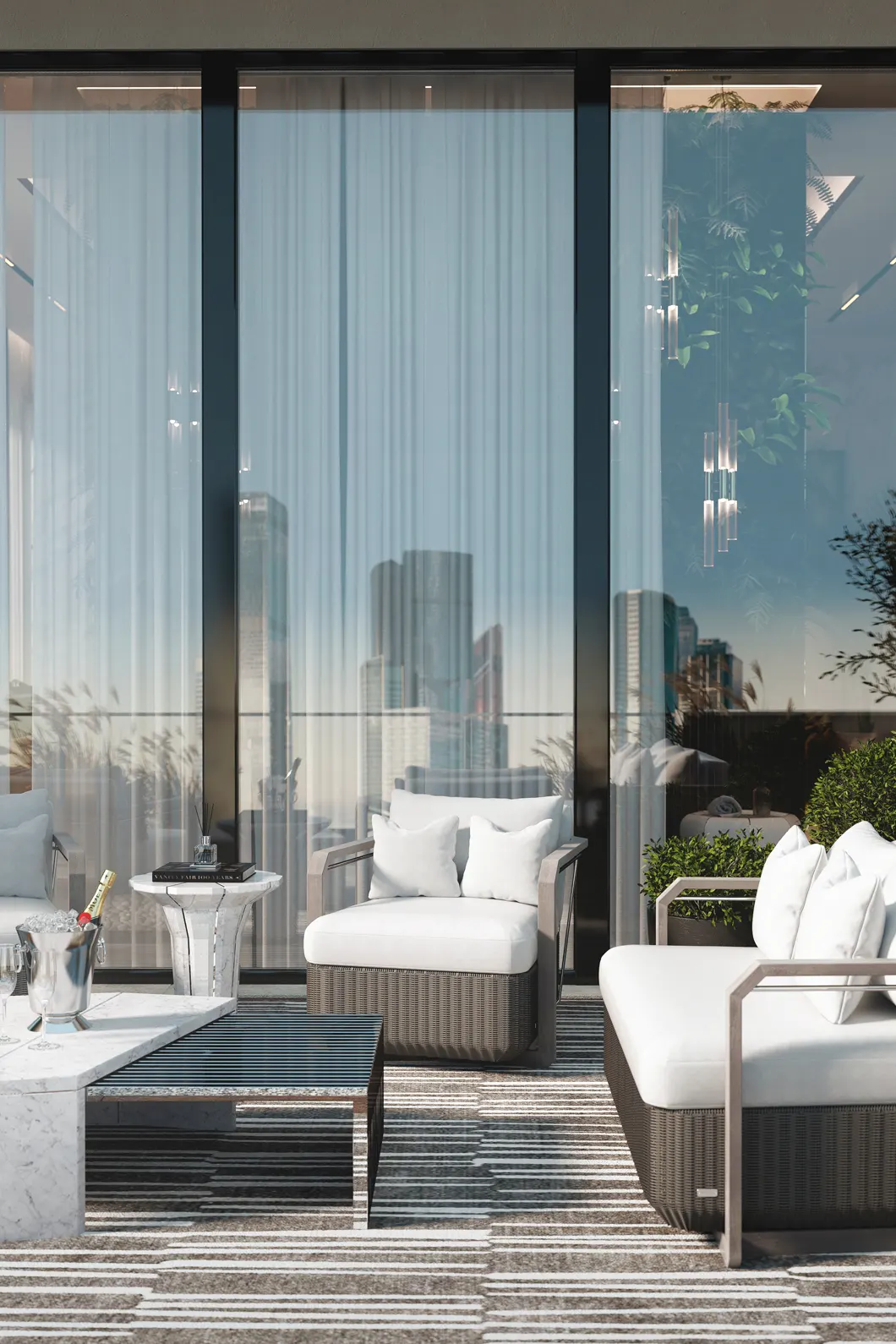 Двухместный диван Heritage серый - 2