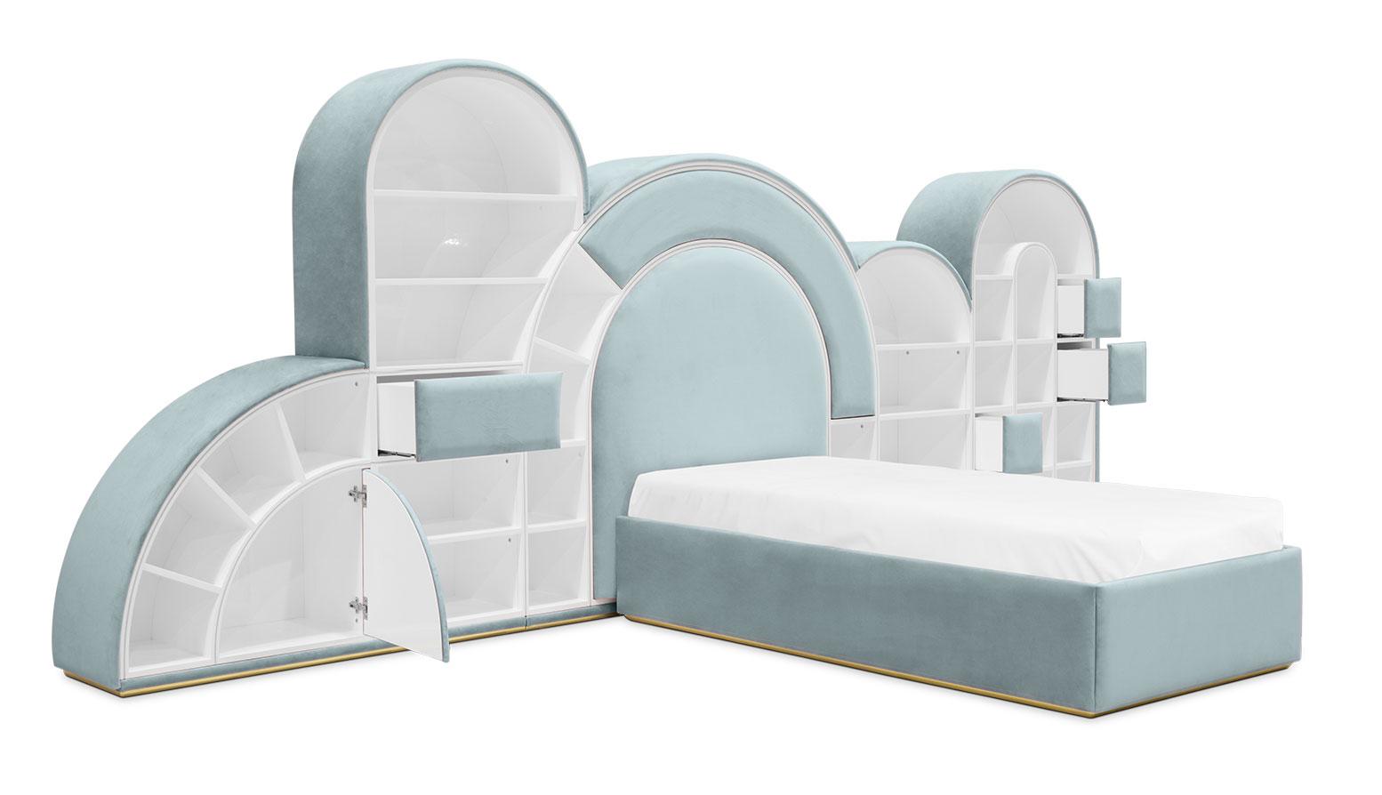 Кровать для детей Bubblegum Marshmallow Blue