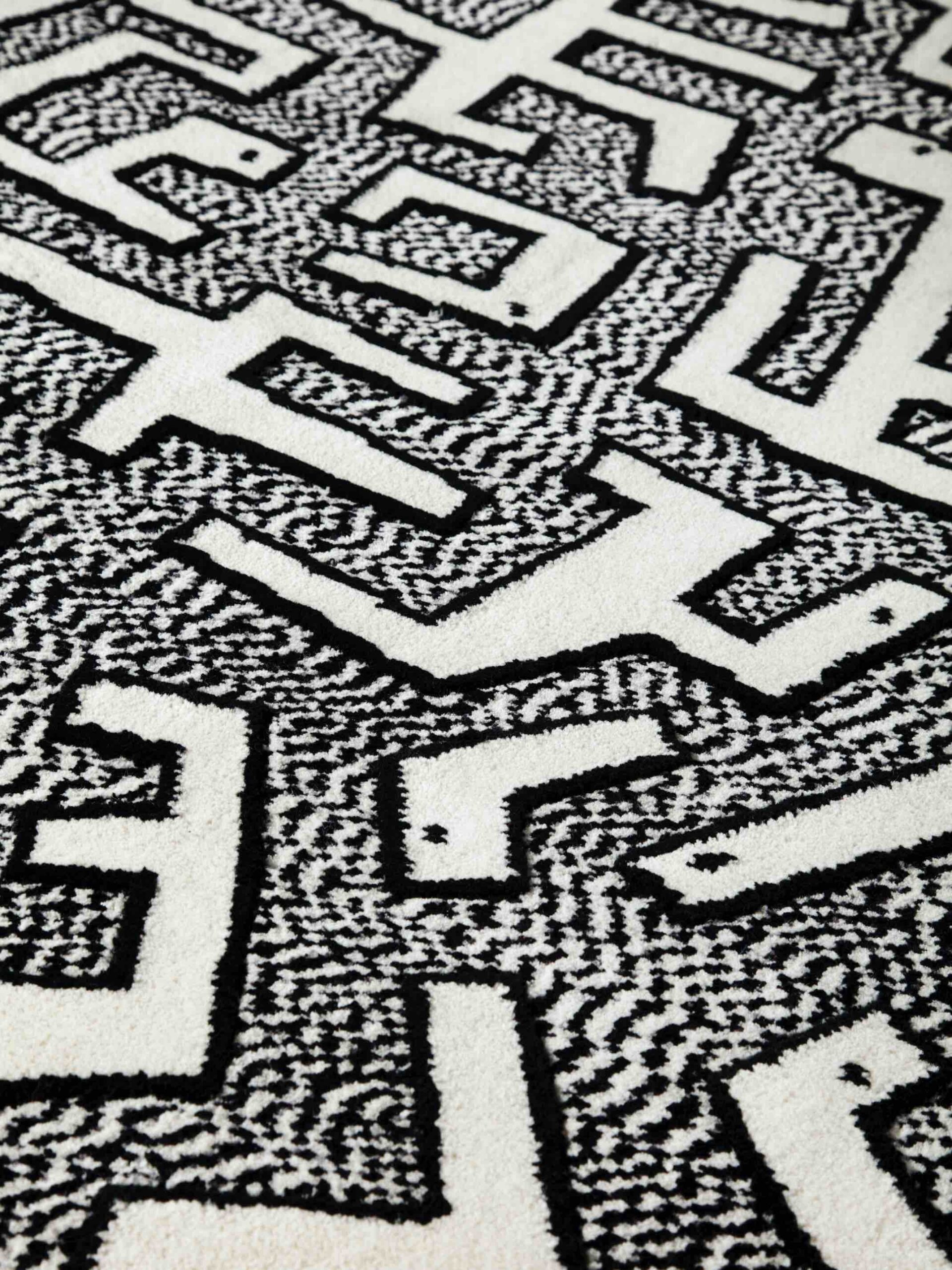 Круглый ковер дизайна Ciliophora