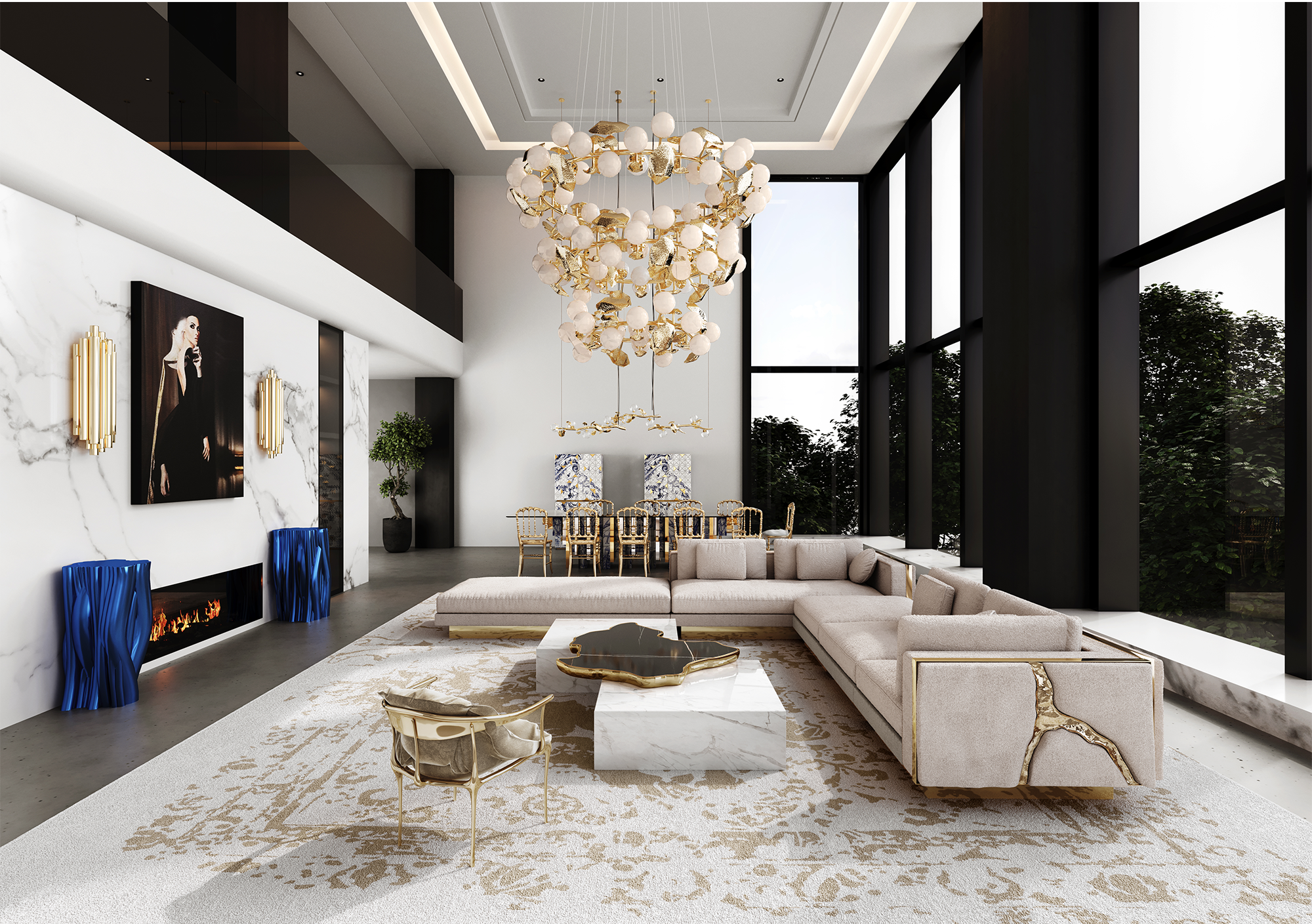 Подвесной светильник Athena Round III