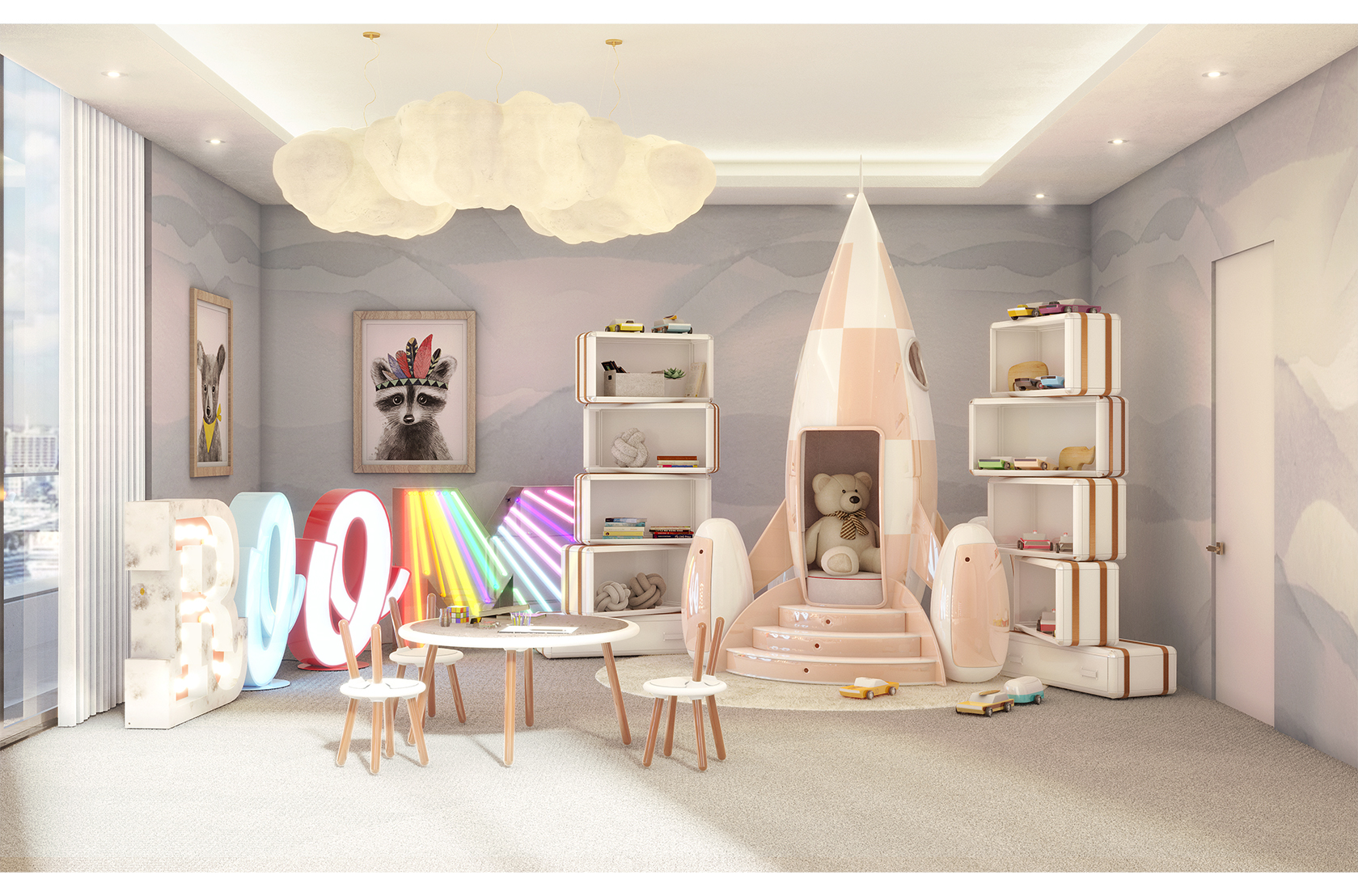 Декоративный светильник Opulent Letter O