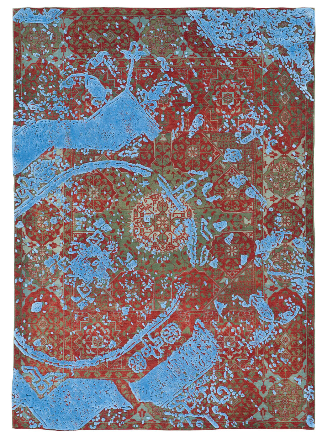 Синий ковер Malena | Размер: 300 x 400 см