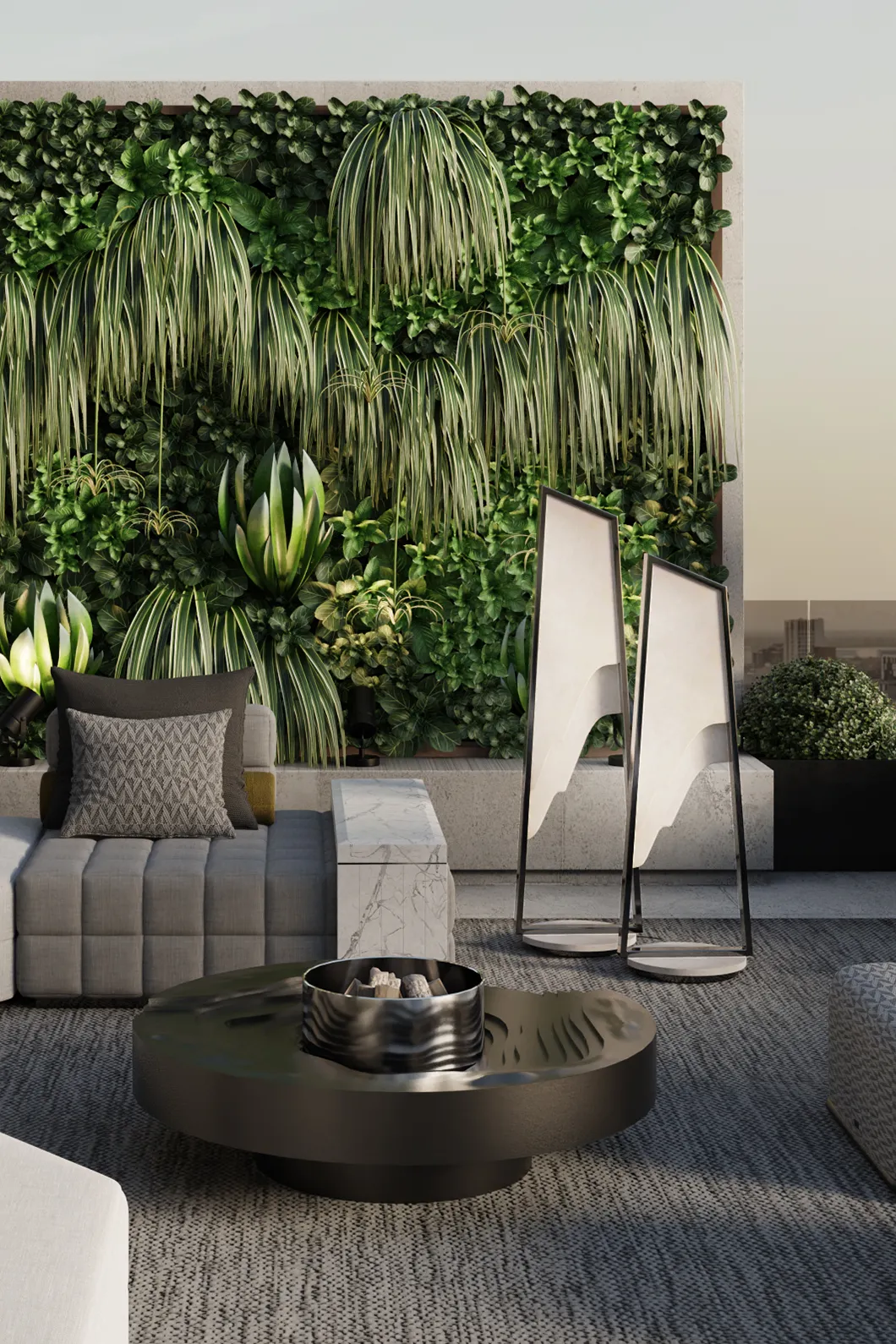 Сыртқы еден шамы Grand Aura II Outdoor - 1