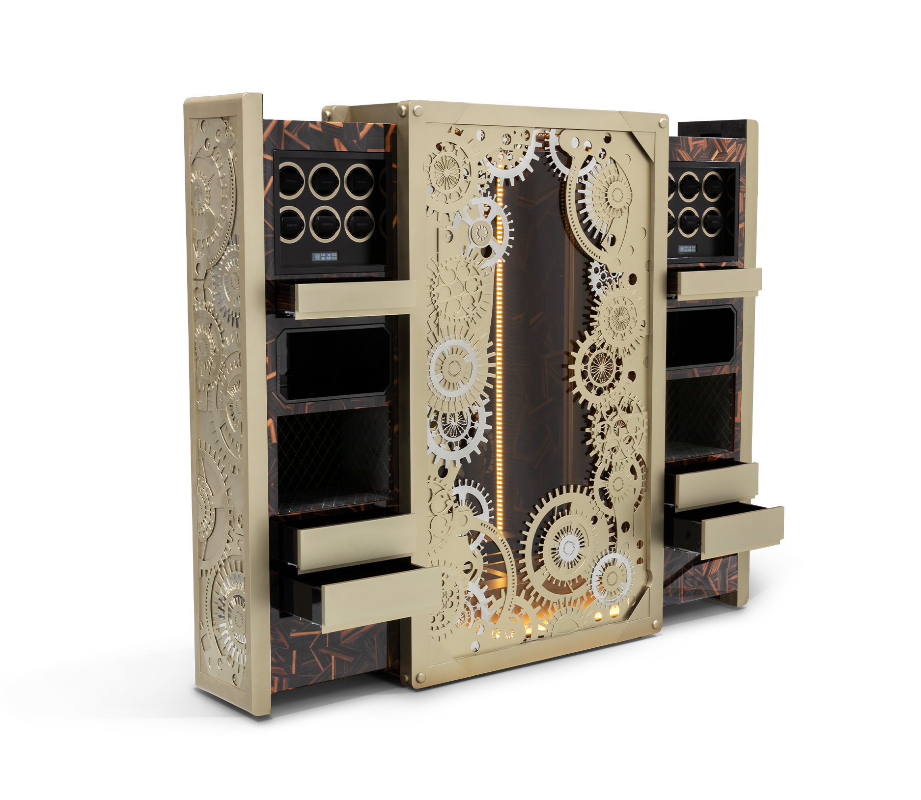 Сейф Baron Matte Champagne