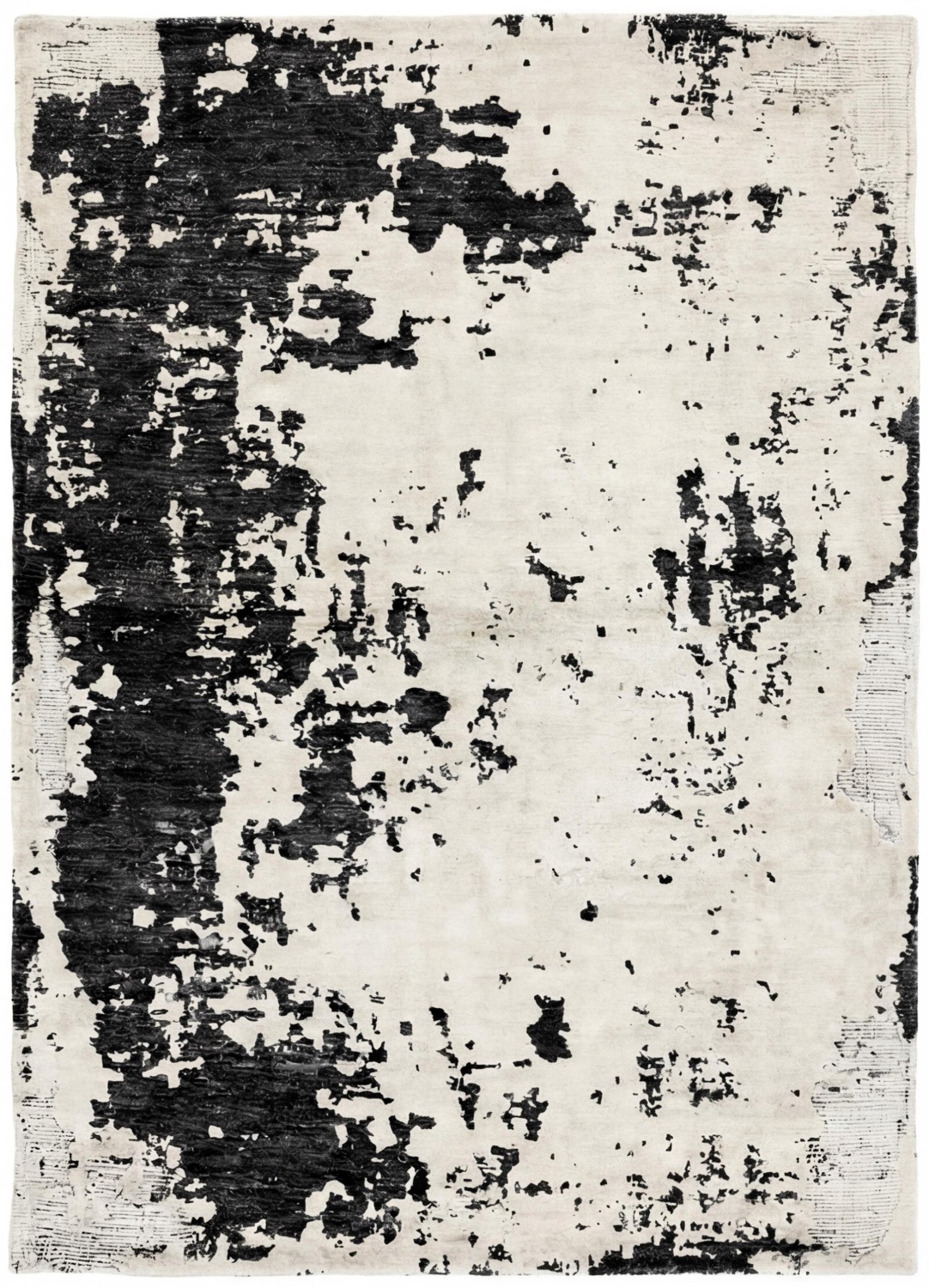 Қолмен тоқылған кілем Monochrome Weathered Canvas