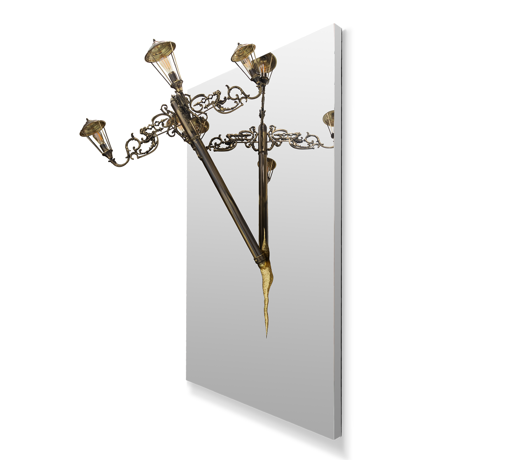 Прямоугольное зеркало Illumina