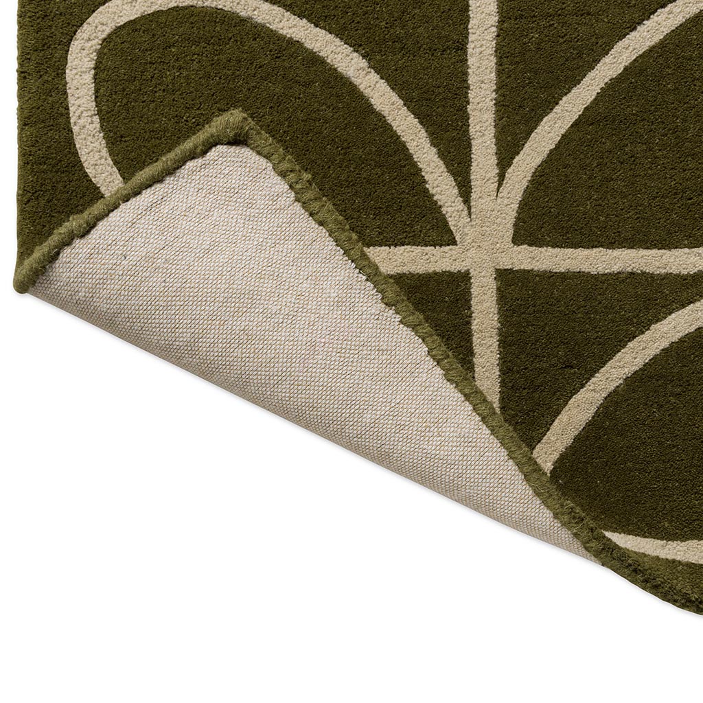 Ковер-дорожка Linear Stem Olive