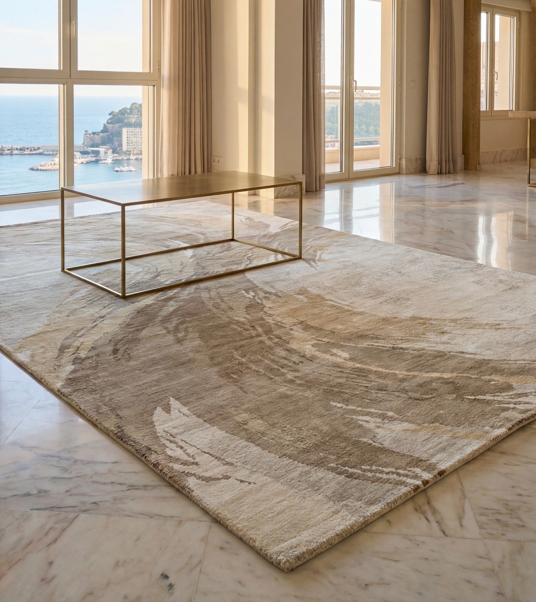 Қолмен тоқылған кілем Sand Flow
