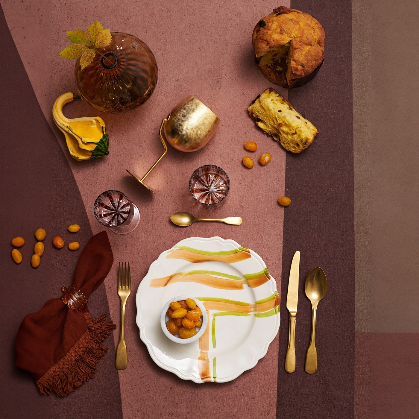 Тарелка керамическая ручной работы