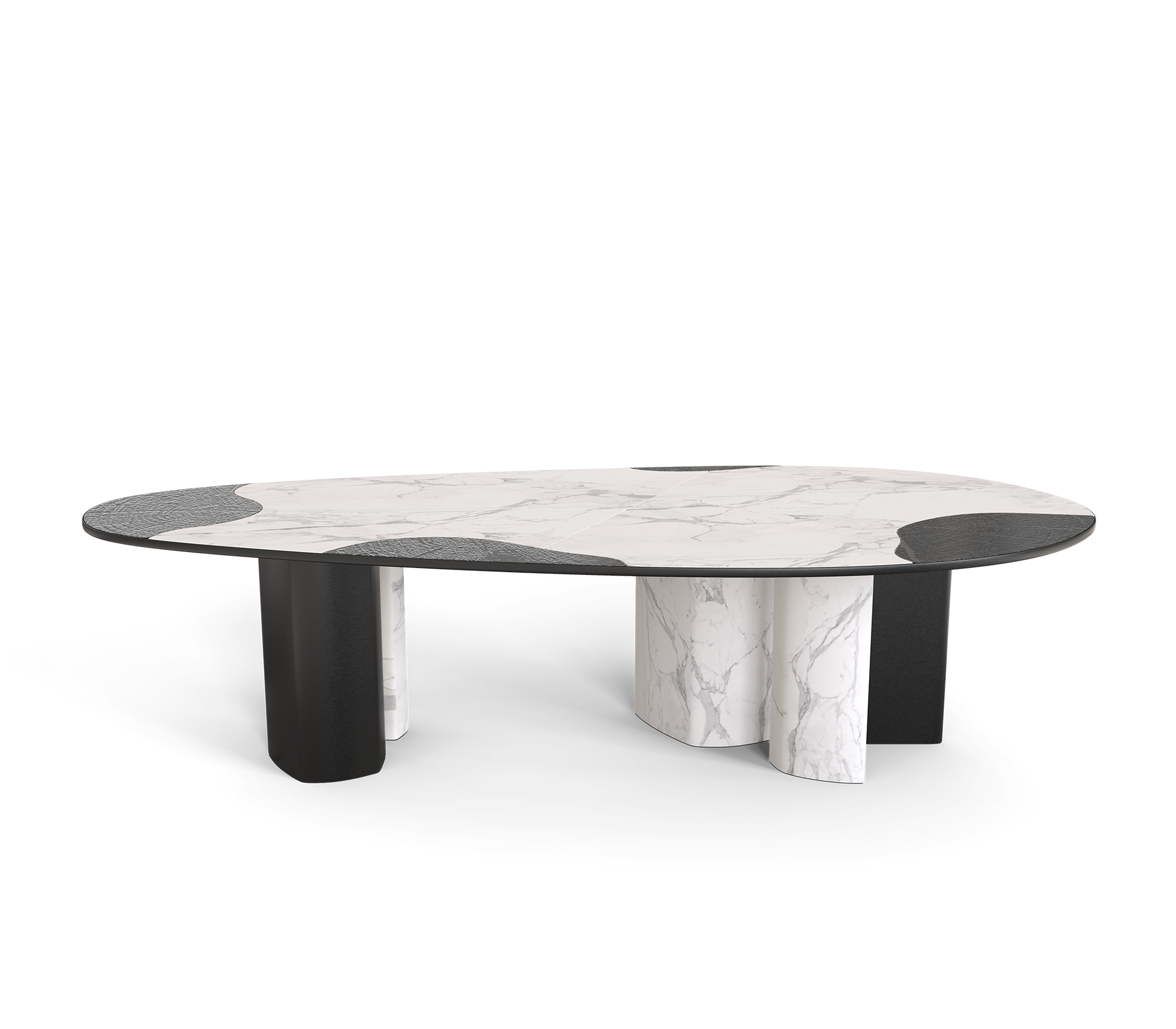 Ас үстелі Athena Carrara Marble & Onyx