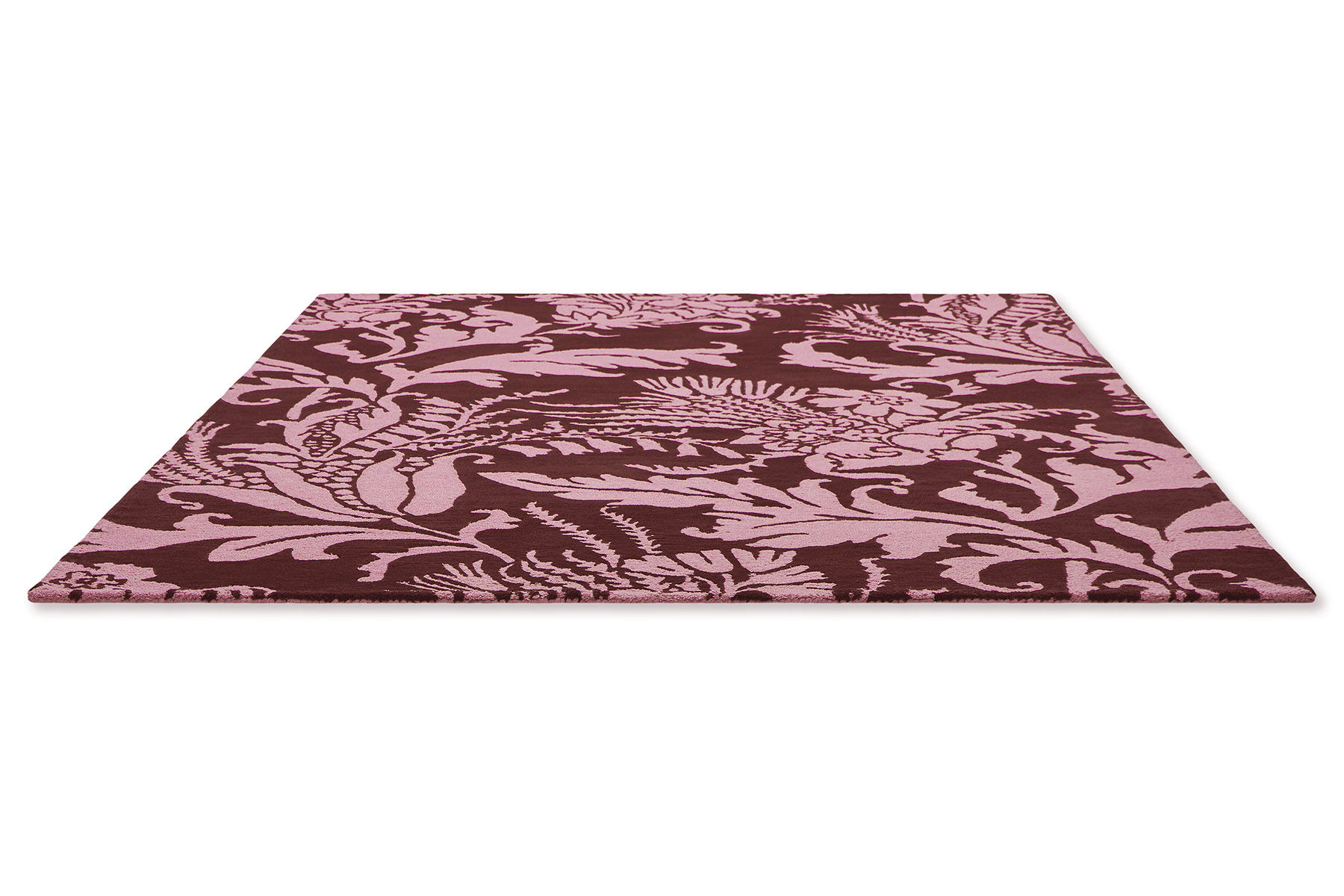 Жүн кілем Baroque Pink | Өлшемі: 250 x 350 см
