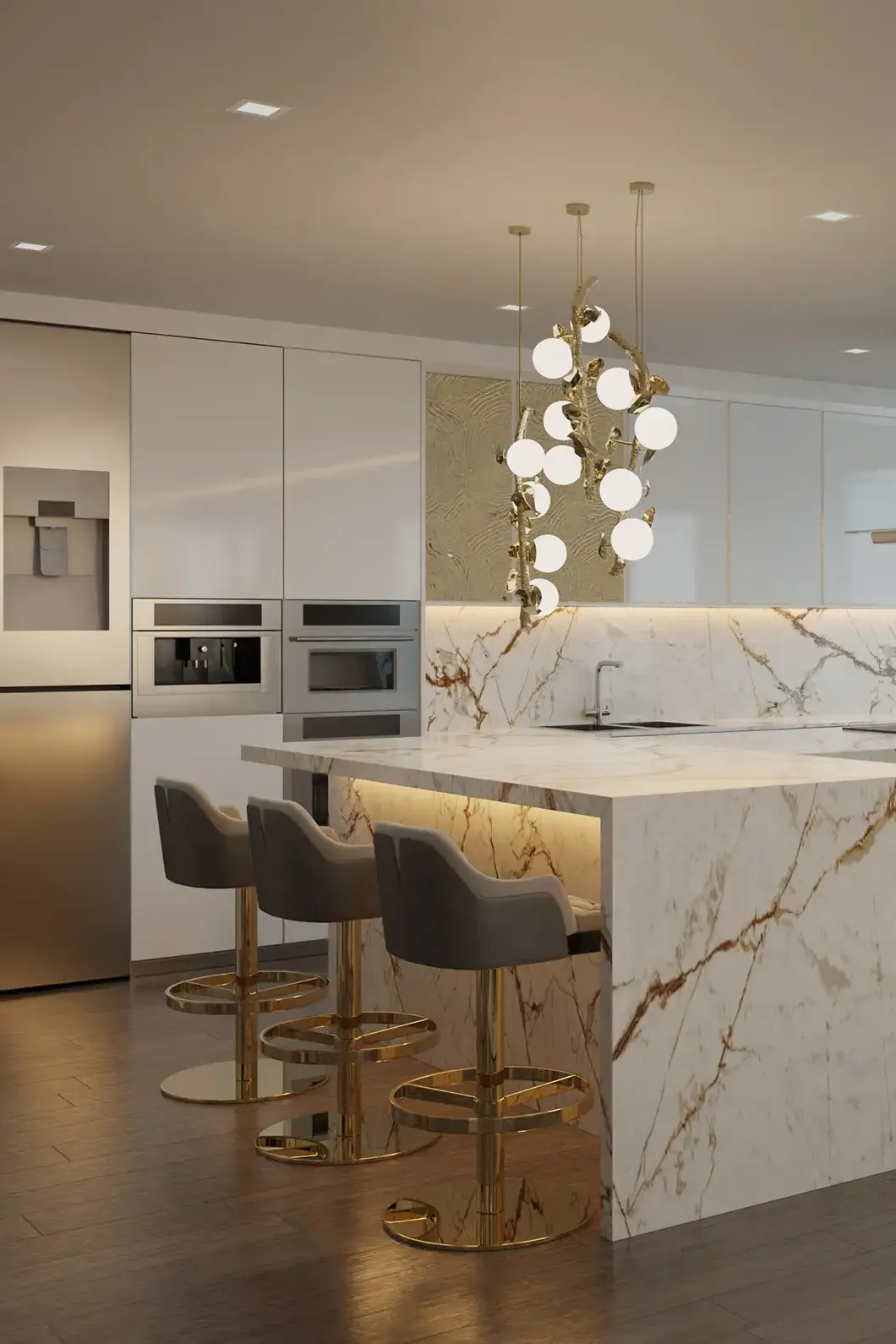 Поворотный барный стул Regal - 1