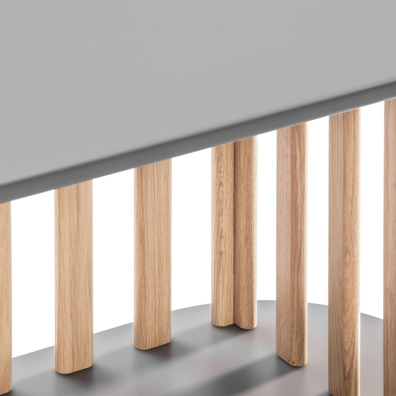 Двухъярусная дизайнерская консоль