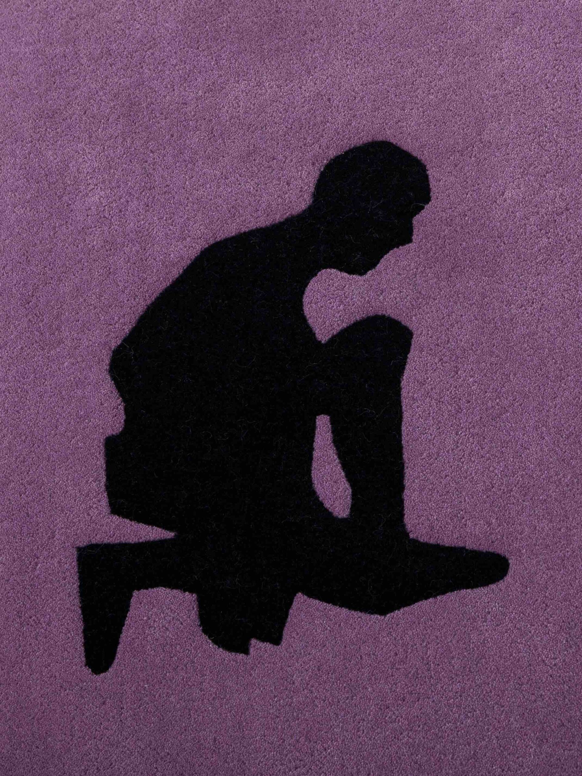 Круглый ковер Human Circle Paradiso