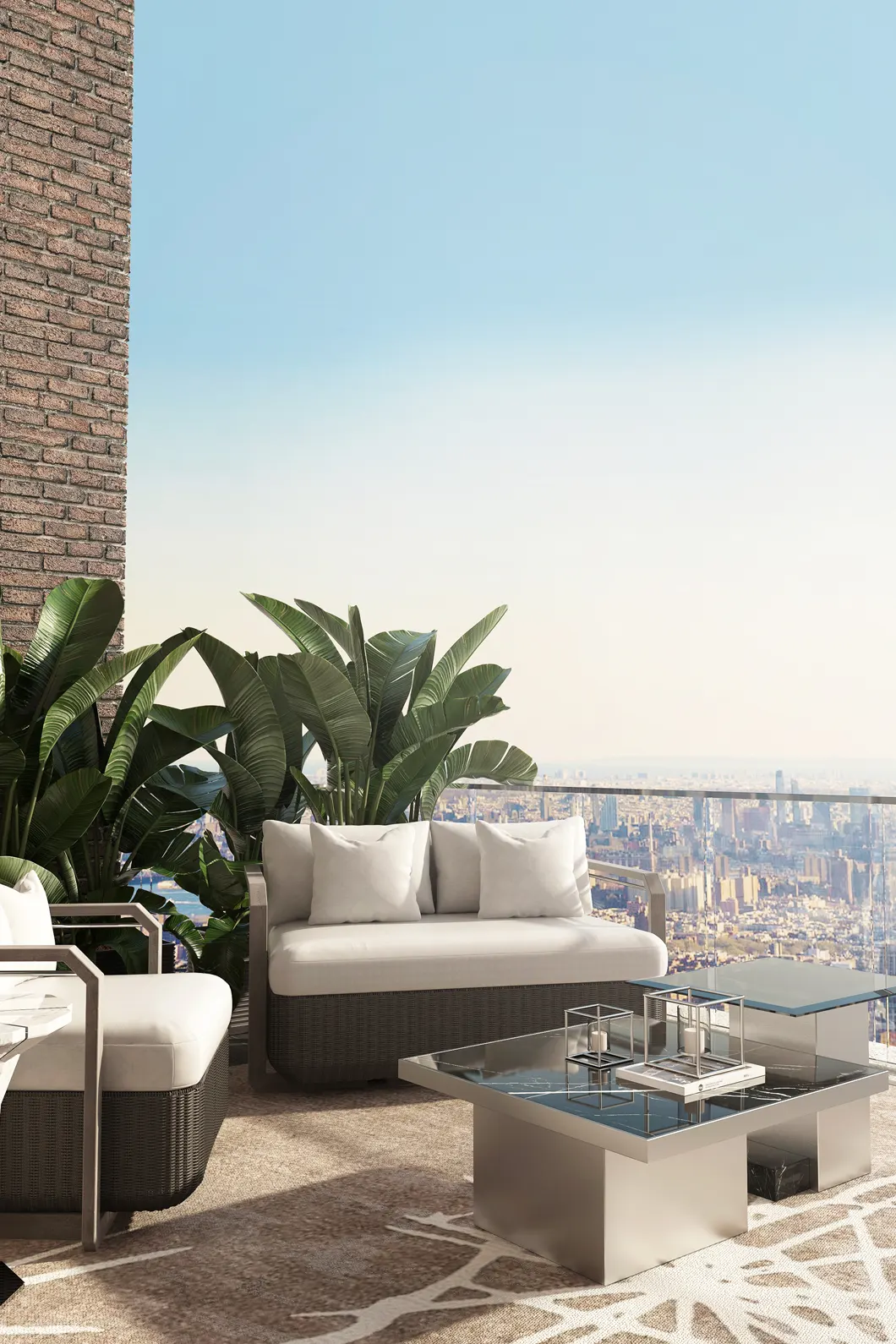 Двухместный диван Heritage серый