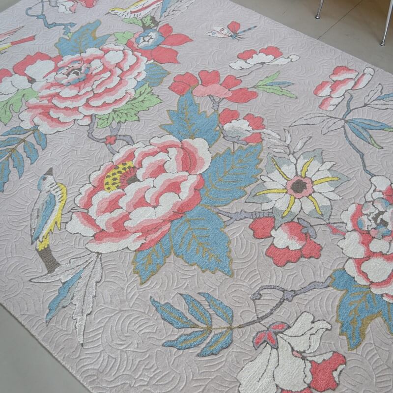 Ковер Paeonia Coral 37902 | Размер: 120 x 180 см