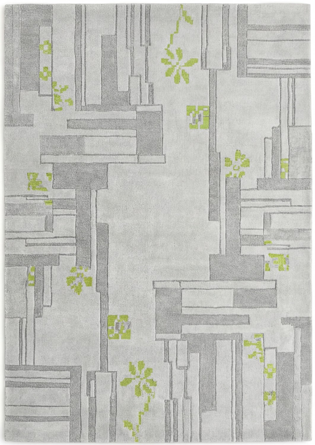 Эксклюзивті қолмен тоқылған кілем Urban Diagram